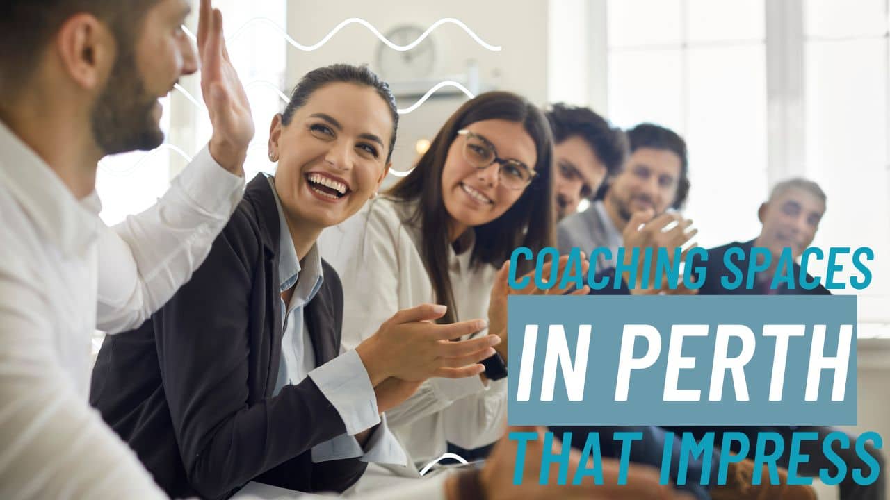 Group meeting in Perth coaching space.